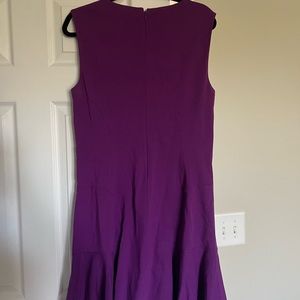 Diane von Furstenberg purple dress